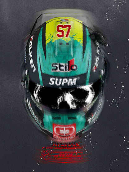 Snake and Sword Graphic T-Shirt with Bold Statement Design 