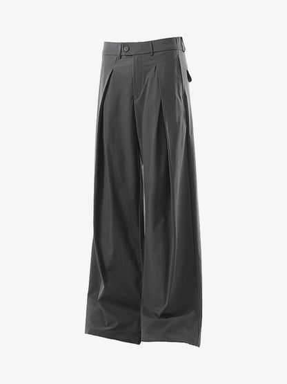 Distressed Painter's Jacket with Artistic Splatter Design 