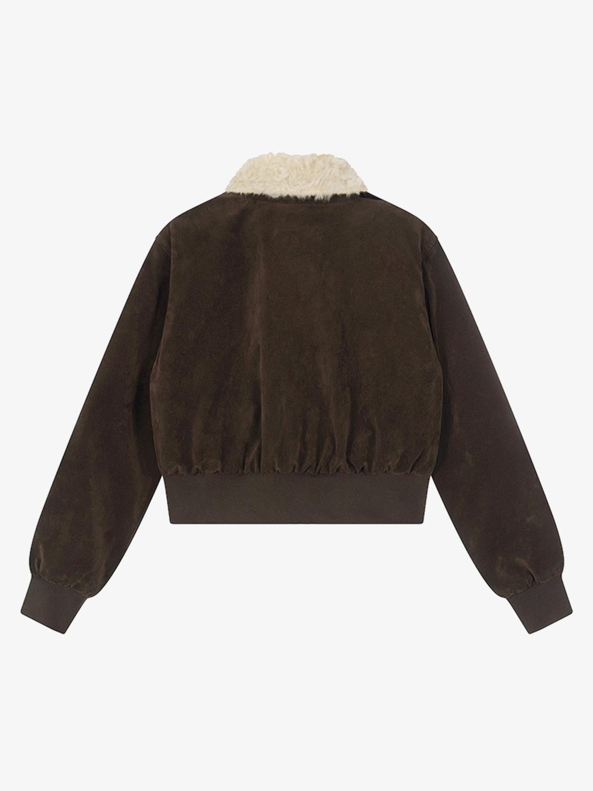 Stylish Bomber Jacket with Faux Fur Collar for Men and Women - Perfect for Casual Wear 