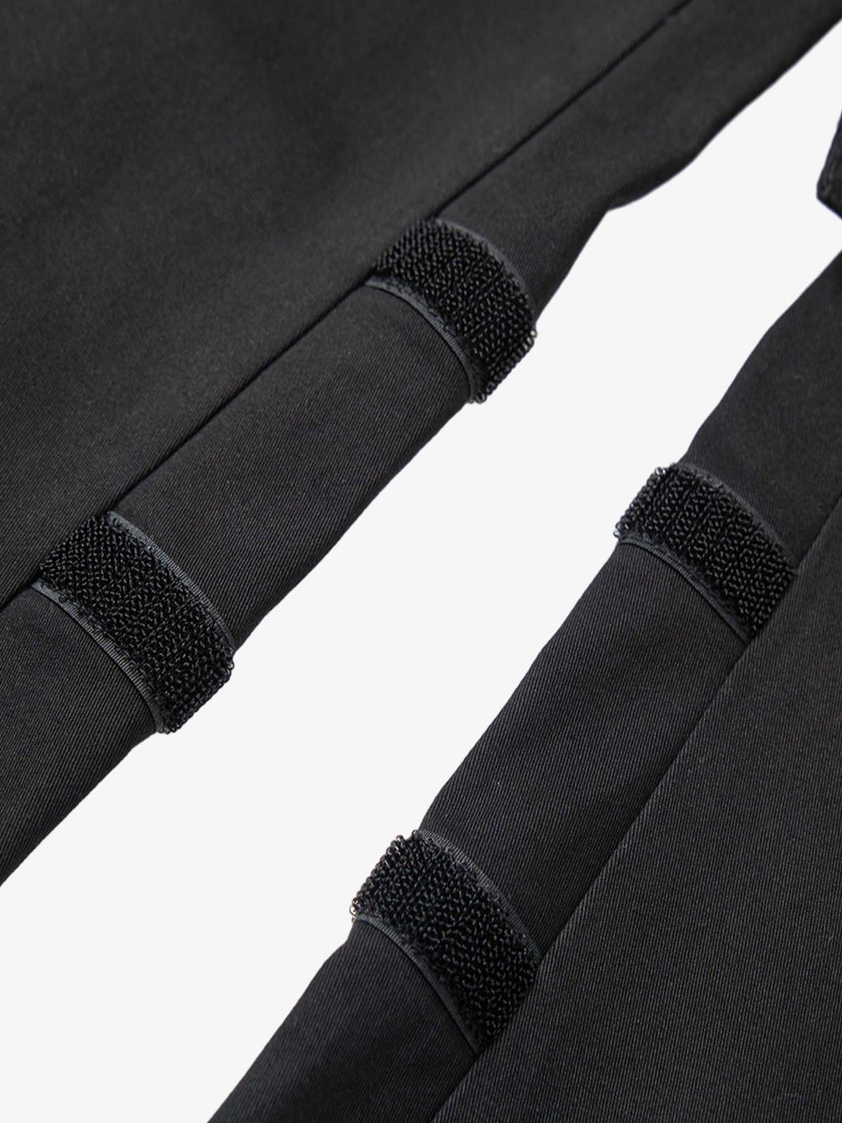 Technical Style Flared Cargo Casual Pants 