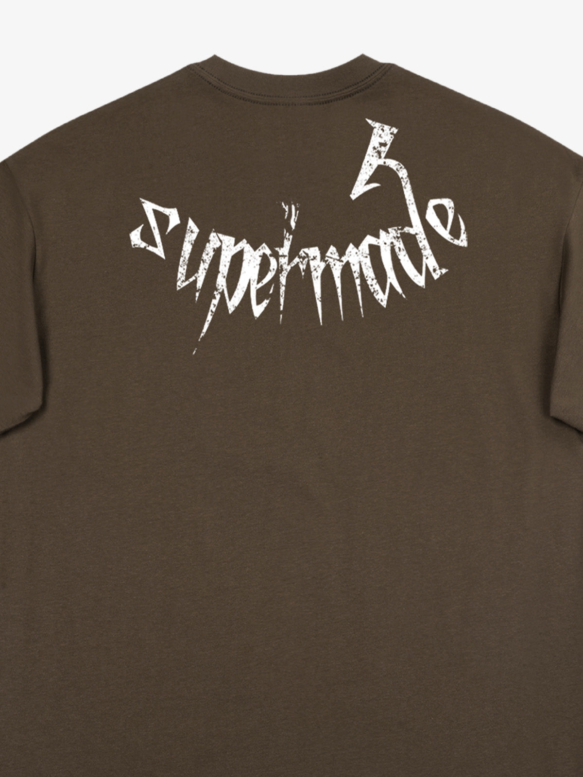 THE SUPERMADE TRENDY STREET OLD-FASHIONER SKULL PRINT T-SHIRT 