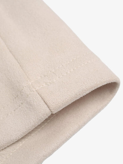 Suede-Touch Embroidered Sport Color-Block T-Shirt