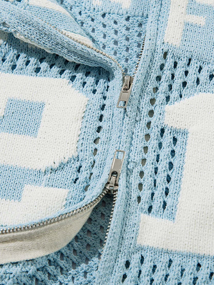 Stylish Knit Varsity Jacket for Casual and Sporty Looks 