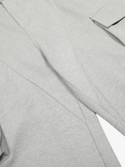 Wide-Leg Cargo Trousers with Multi-Pockets for Everyday Wear 