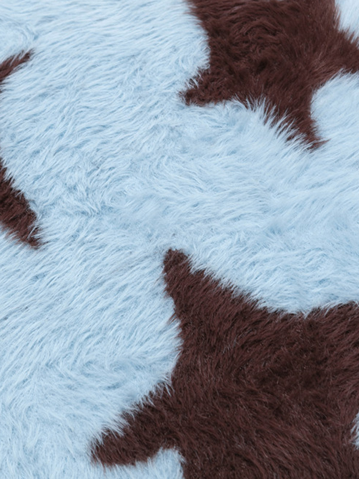 Fun Star Jacquard Sweater Crew Neck Sweater 