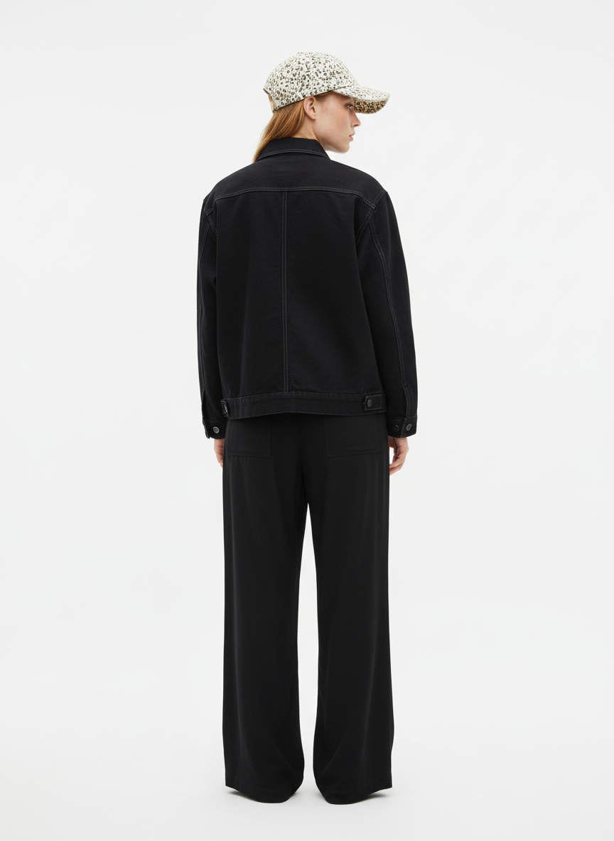 Vintage Leopard Print Distressed Baseball Cap