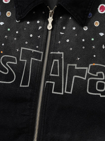 Thesupermade Spray-dyed Gradient Multi-layered Print Jacket 