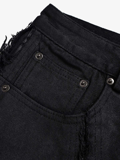 Waxed Baggy Side Whisker Jeans 