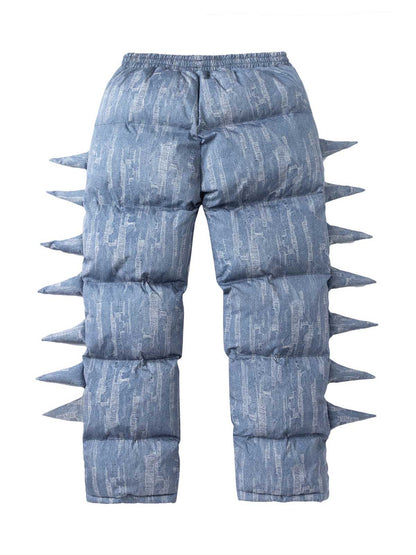 Multi Horn Puffer Pants 