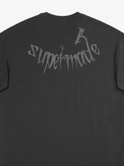 THE SUPERMADE TRENDY STREET OLD-FASHIONER SKULL PRINT T-SHIRT 