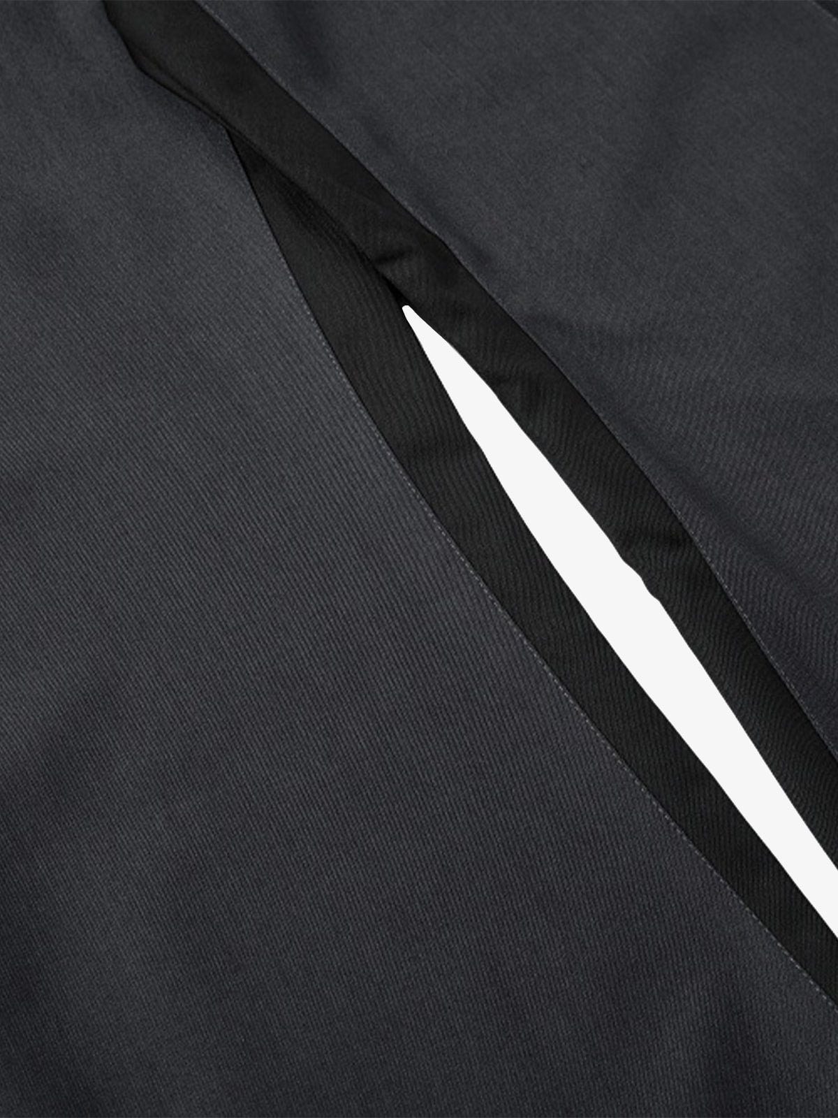 Plaid Jacket with Zipper Detail and Keychain Accessory 