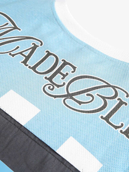 Striped Long Sleeve Jersey with Bold Number Design for Sports Enthusiasts 