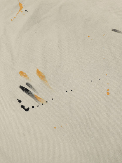 Retro Inkjet Dirty Dyed Barrel Pants 