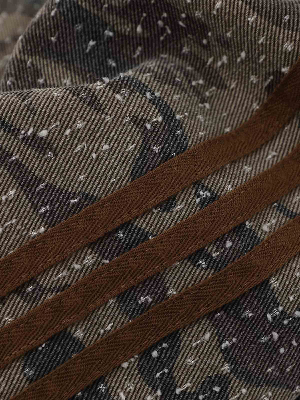 Camouflage Print Stand Collar Cropped Jacket