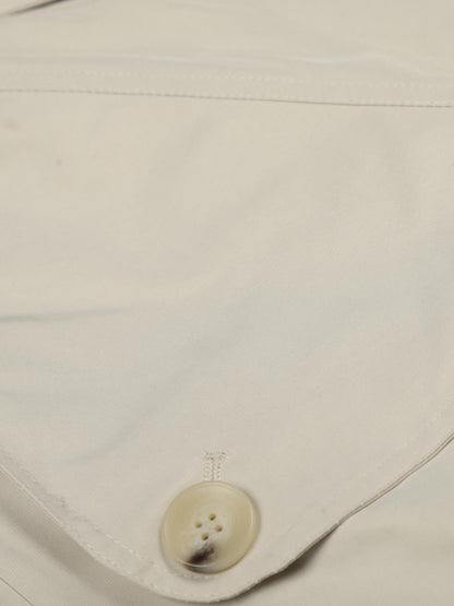 High Neck Belted Utility Cropped Jacket