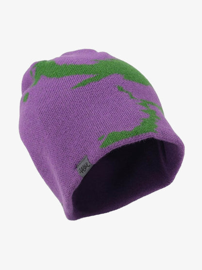 Fleece Lined Camouflage Knit Beanie Hat for Outdoor Winter Wear?