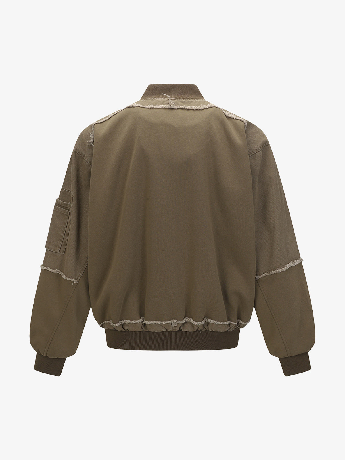 Denim Oversized Jacket with Studs and Faded Wash Design for Streetwear Style 