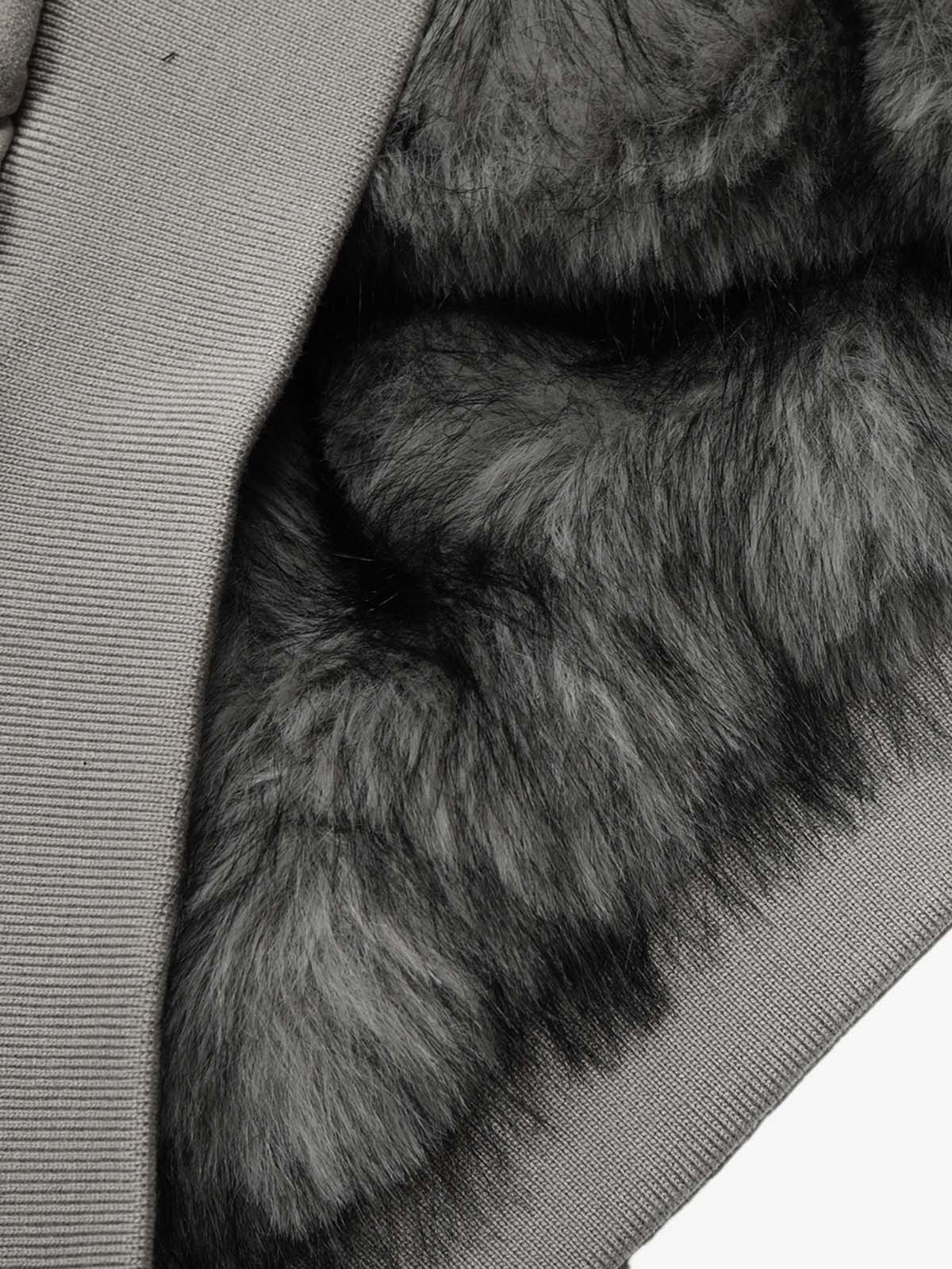 Stylish Faux Fur Hooded Jacket for Winter Warmth and Fashion 