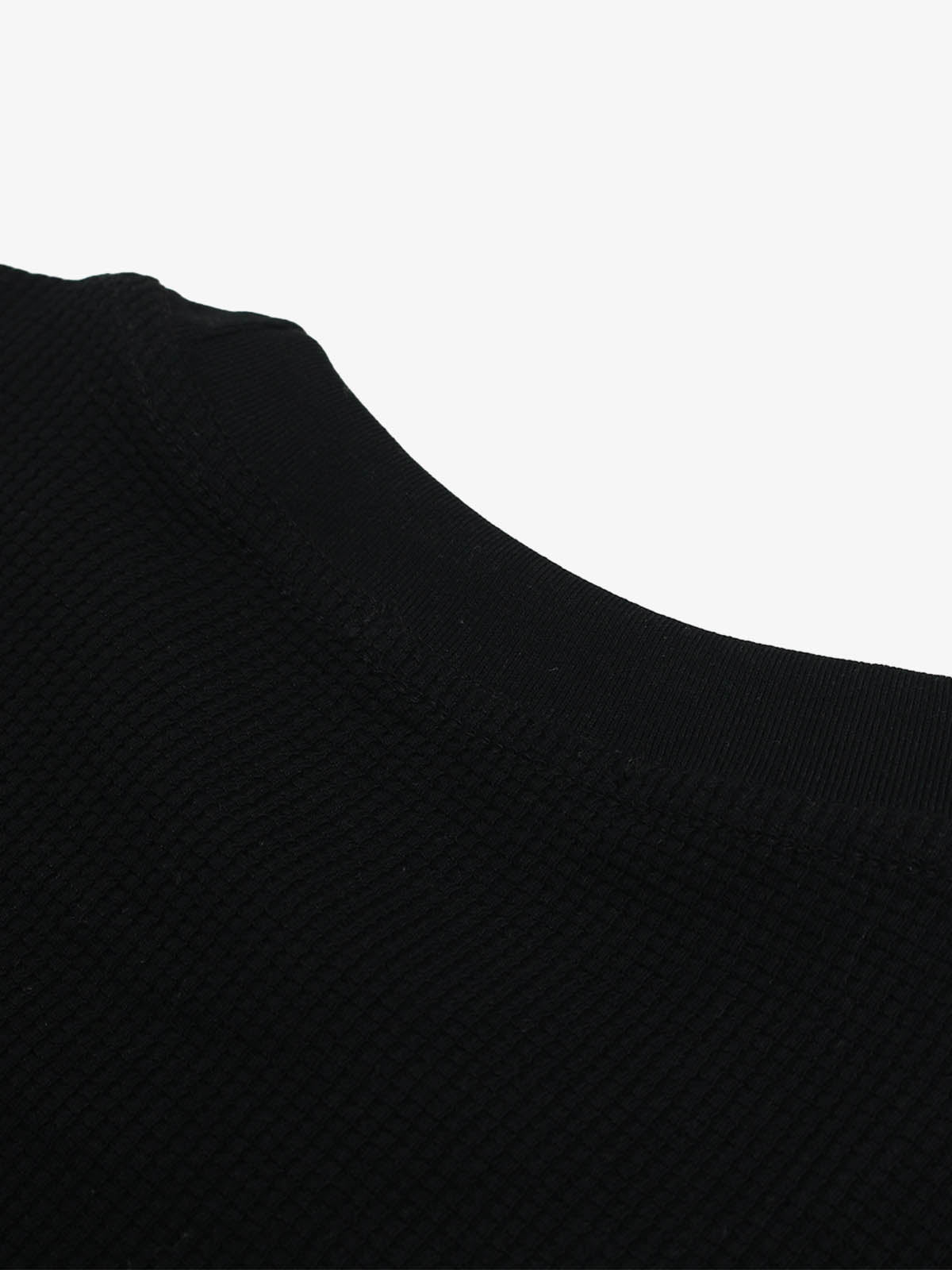 Cotton Waffle Knit Graphic T-Shirt with The Supermade Records Print for Men?