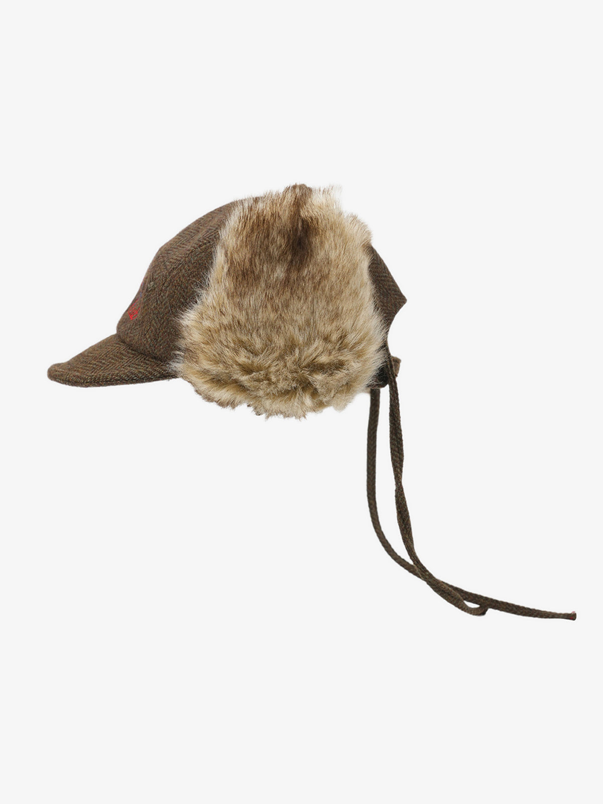 Winter Warmth Aviator Hat with Embroidered Design 