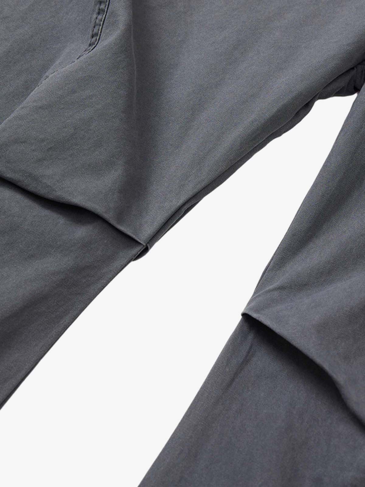 Vintage Distressed Pleated Barrel Pants 