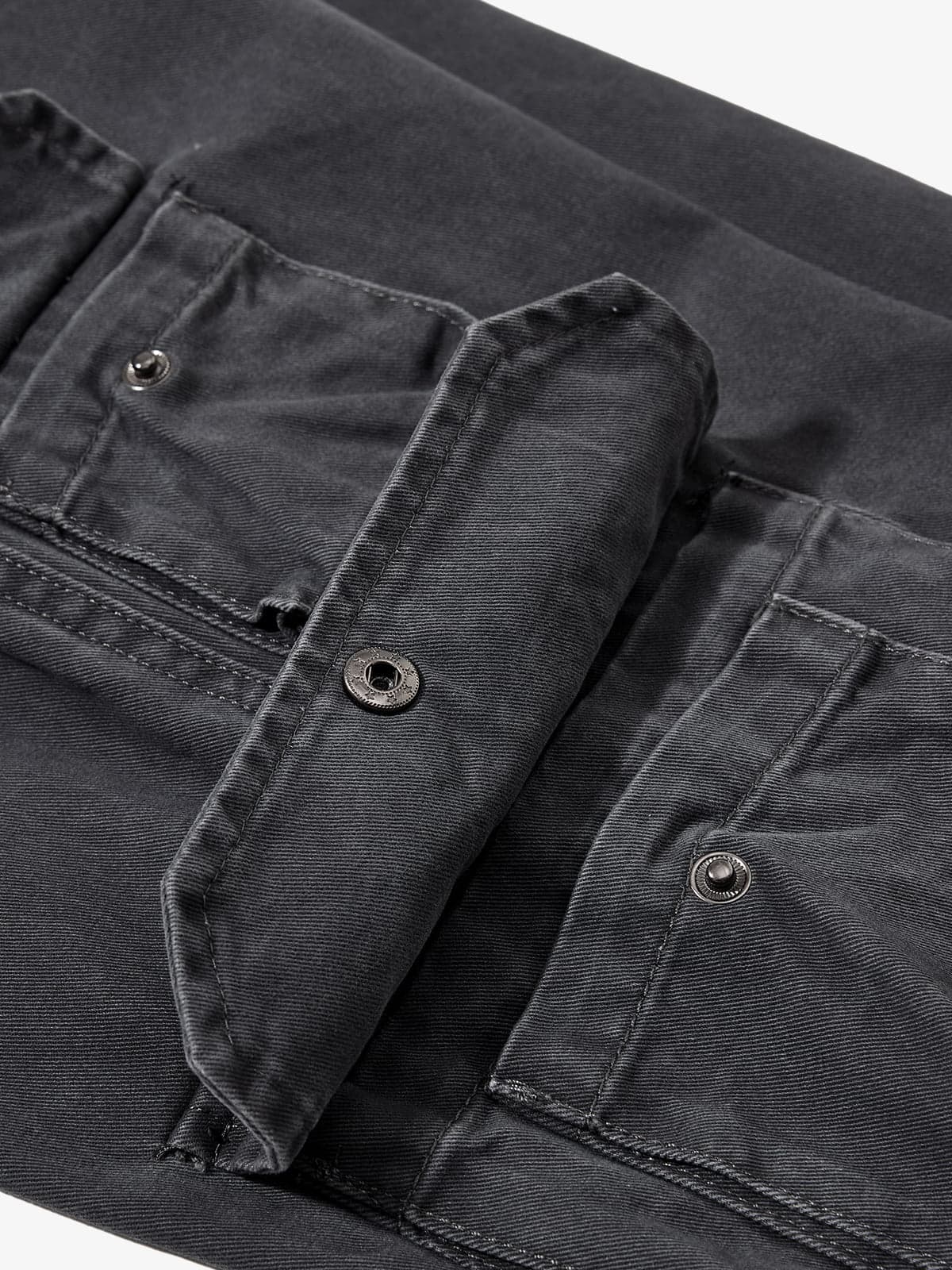 Cotton Blend Cargo Pants with Belted Straps and Multiple Pockets for Men and Women?