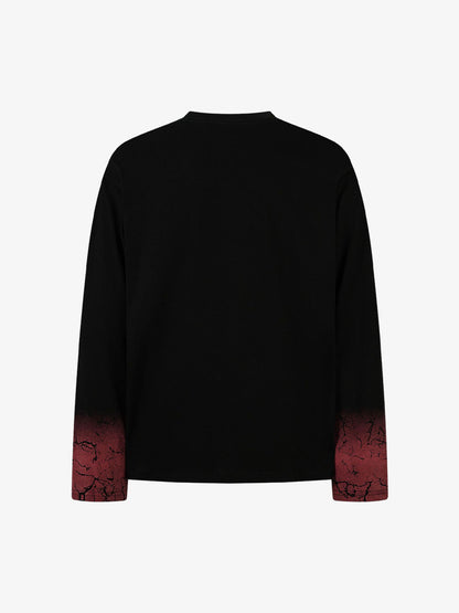 Thesupermade Street Motorcycle Style Printed Long-sleeved T-shirt 