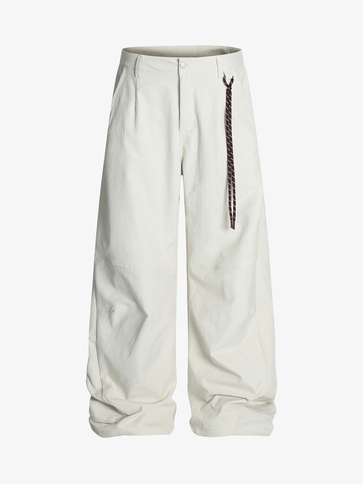 Belted Houndstooth Blazer Pants 