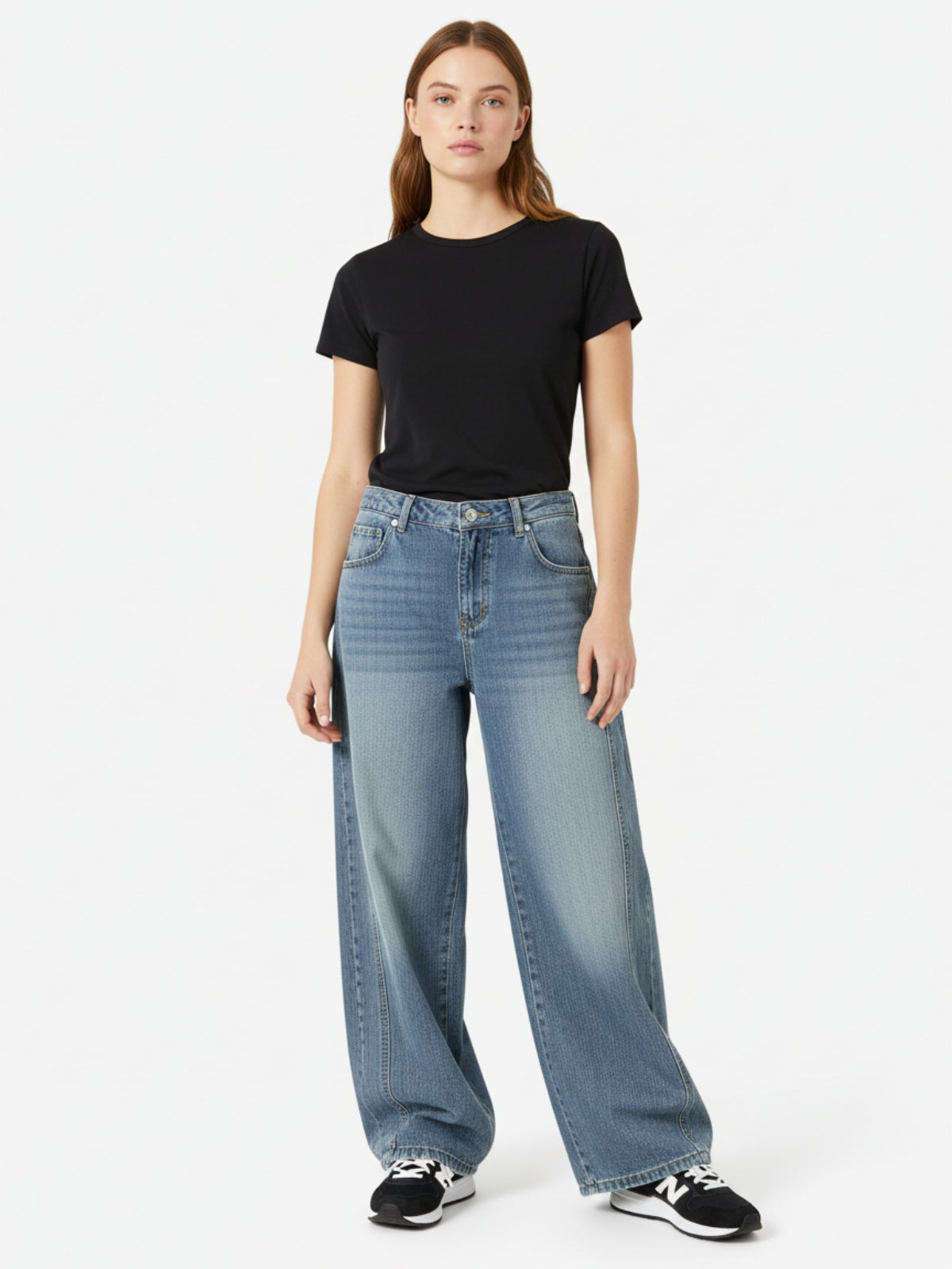 Retro Cleanfit Washed Baggy Jeans