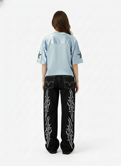 NO.90 Jersey V-Neck T-Shirt - 2470