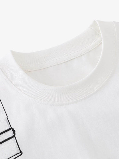 Jacket Print Graphic T-Shirt 