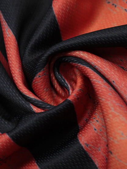 Flame Graphic Crew Neck T-Shirt 