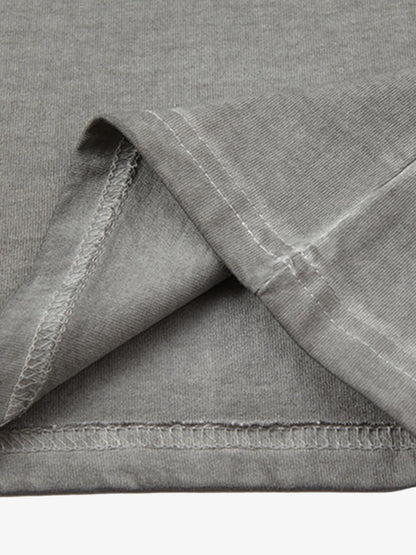 Washed Star Print Vest 