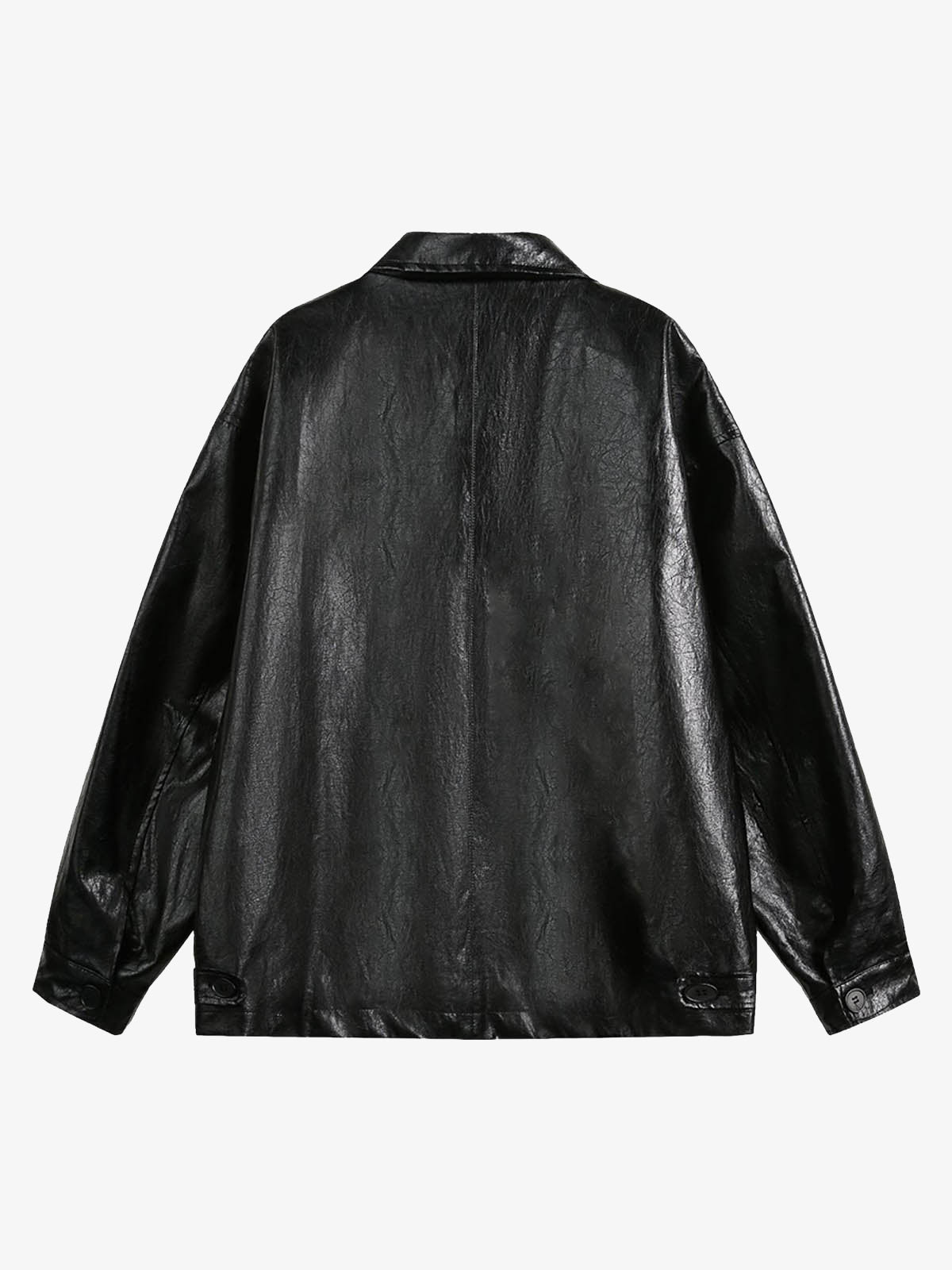Retro Motorcycle PU Leather Jacket 