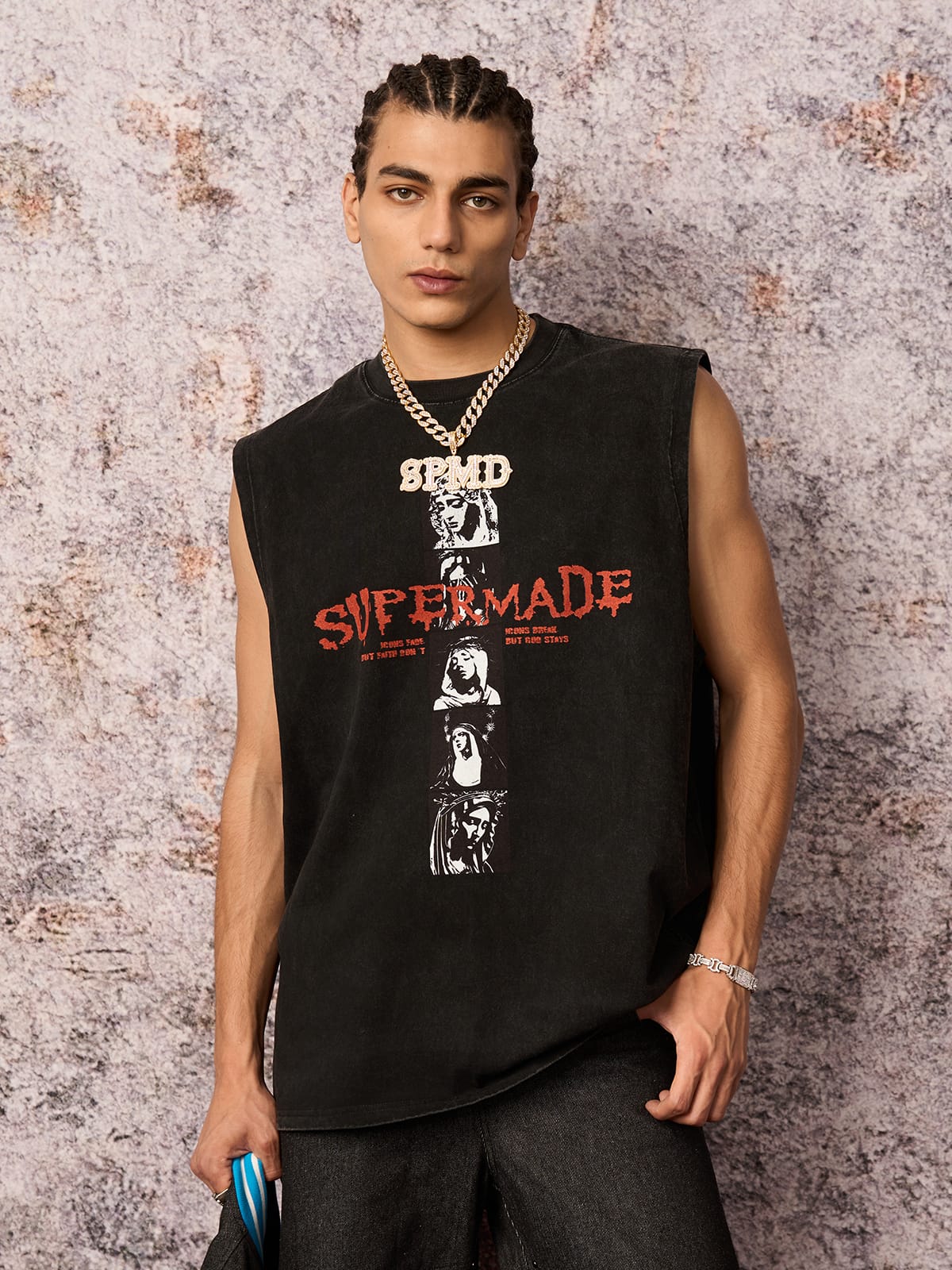 Original Cross Graphic Vest 