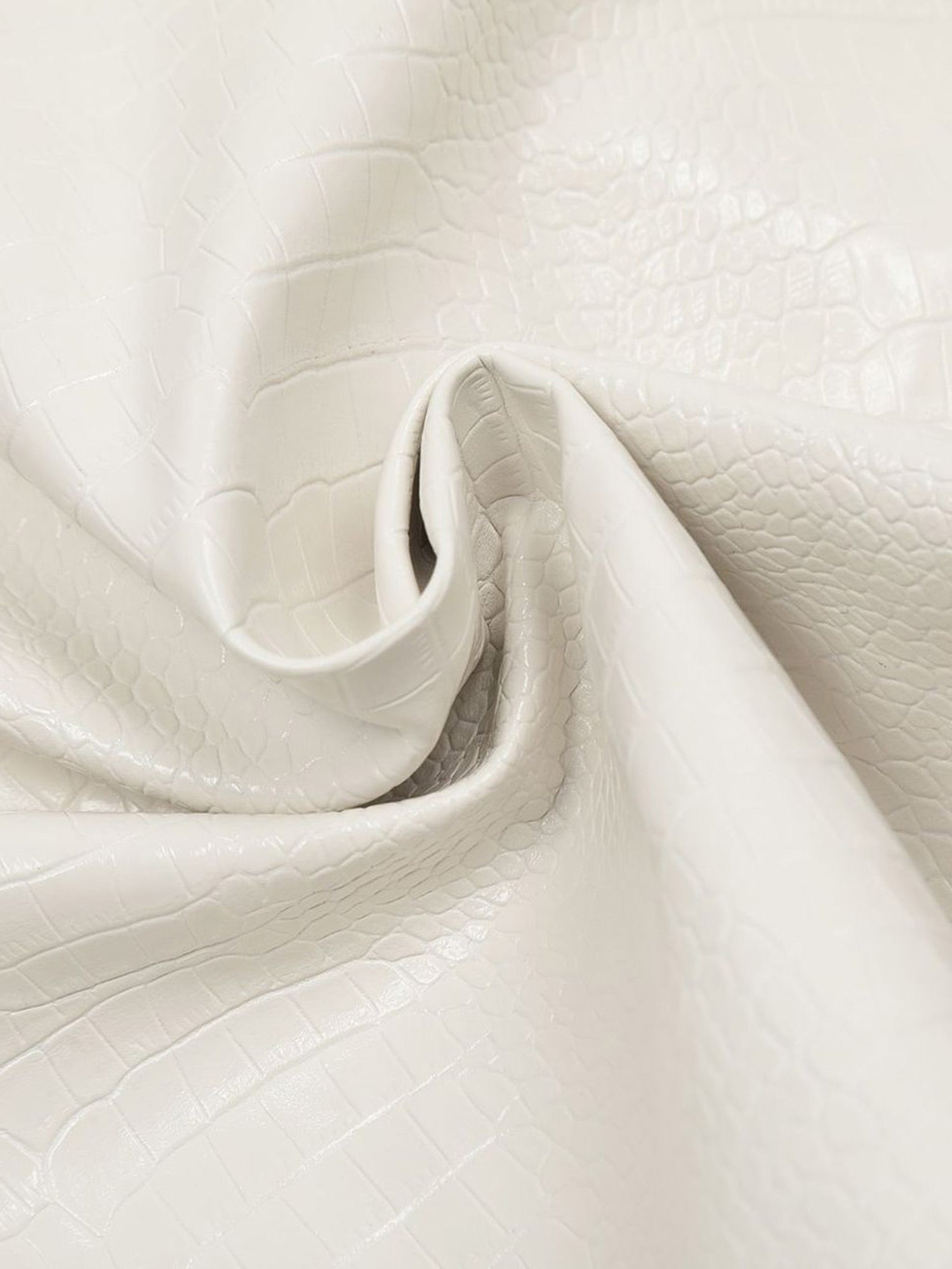 Thesupermade Star Embroidered PU Leather Jacket - 2358 