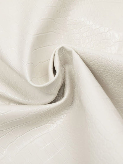 Thesupermade Star Embroidered PU Leather Jacket - 2358 