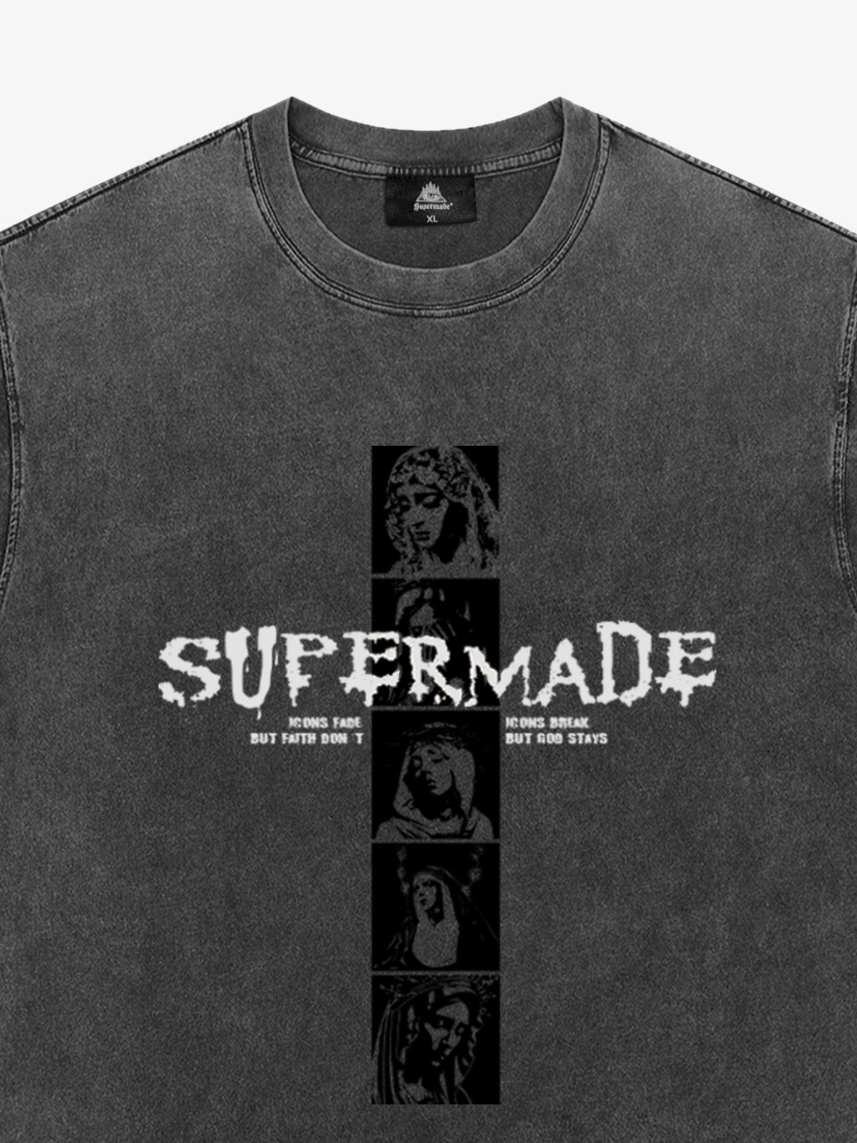 Mary Vintage-Inspired Graphic Design T-Shirt 