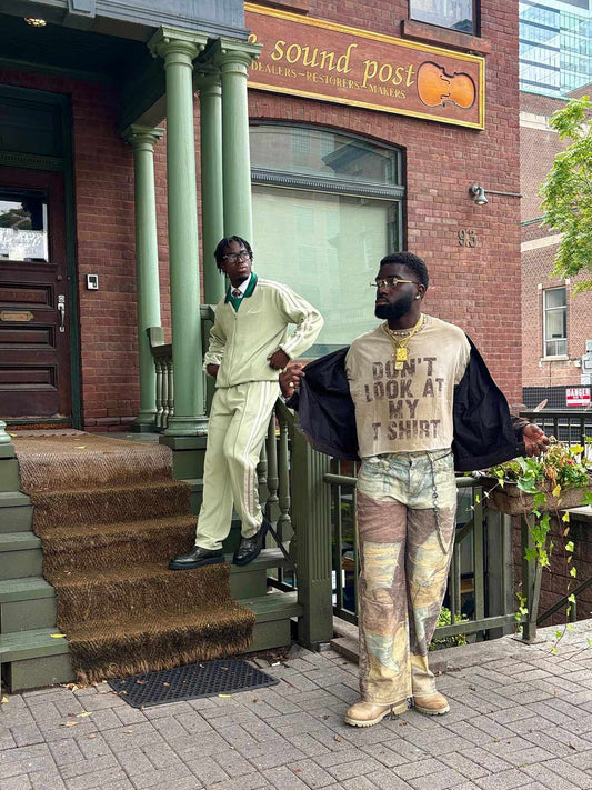 Thesupermade High Street Distressed Washed Printed Jeans - 2246 