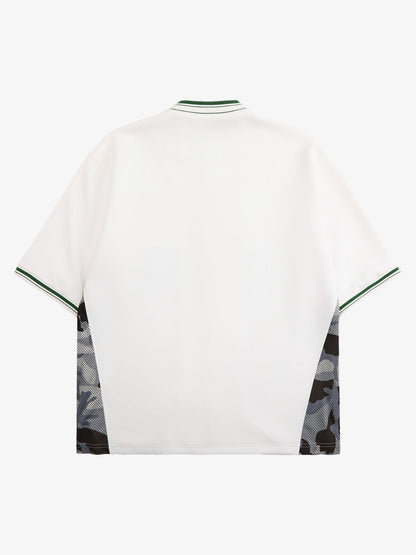 Original Camouflage Spliced Baseball T-Shirt - 2350 