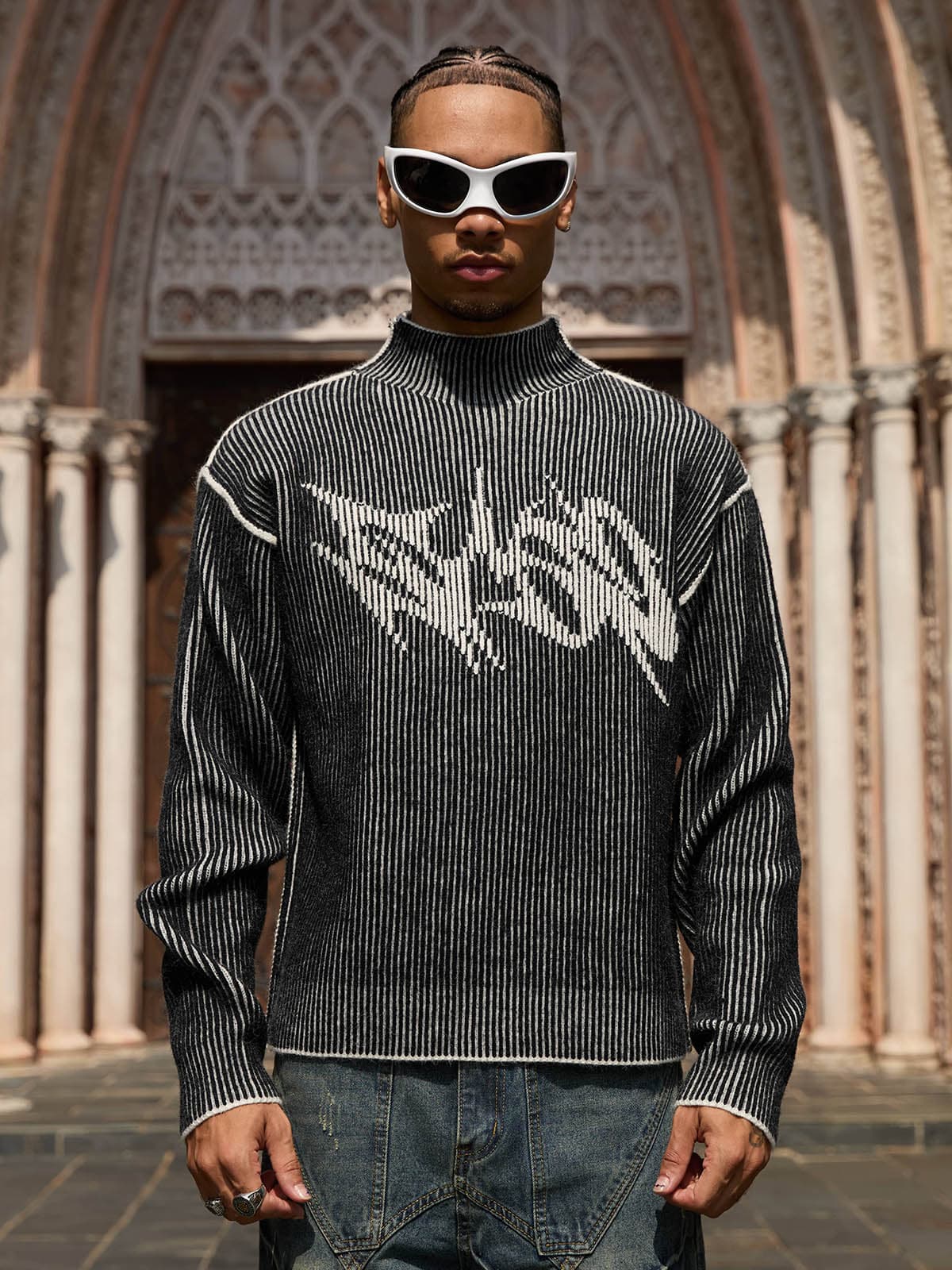 Thesupermade Double Sided Wearable Sweater - 2211 