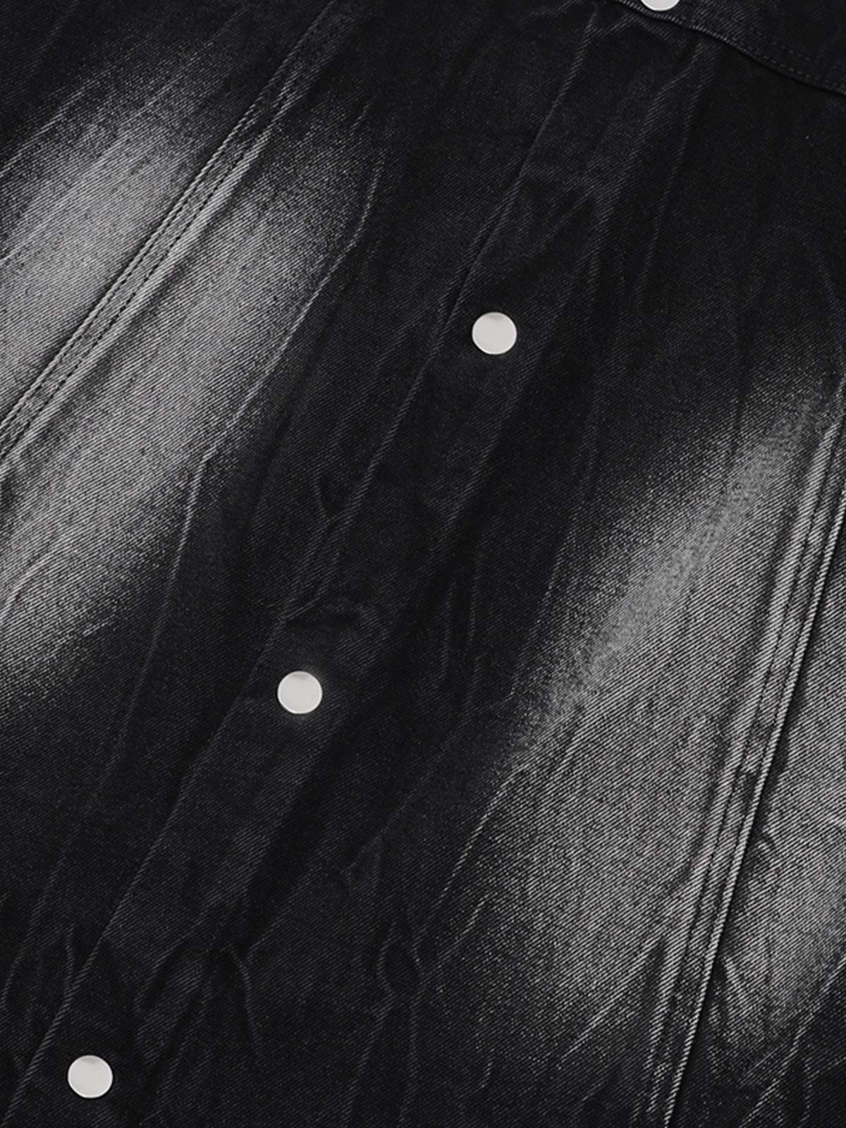 Short Sleeve Shirt & Shorts Denim Set 