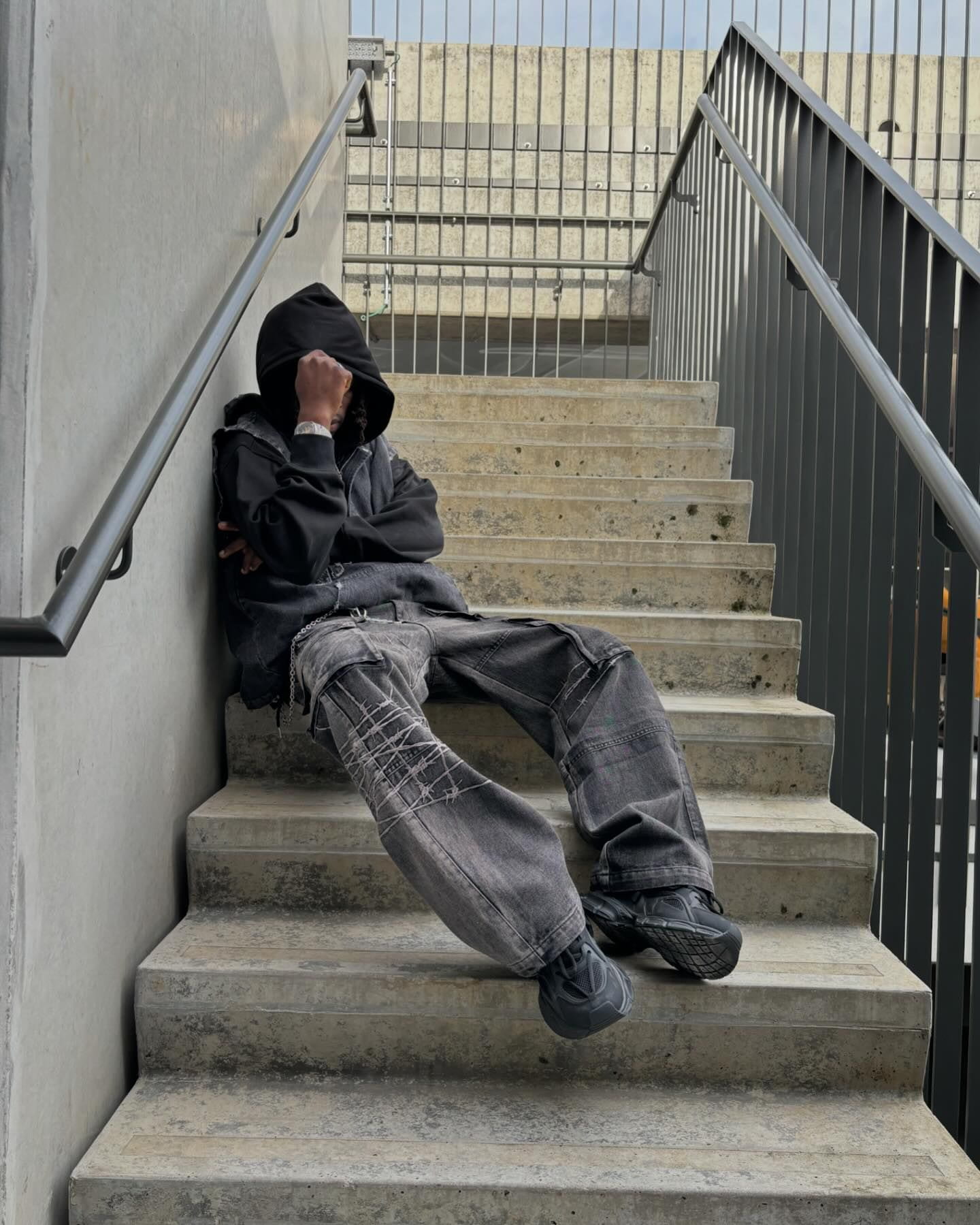 Thesupermade High Street Embroidery Hip-Hop Jeans - 2122 