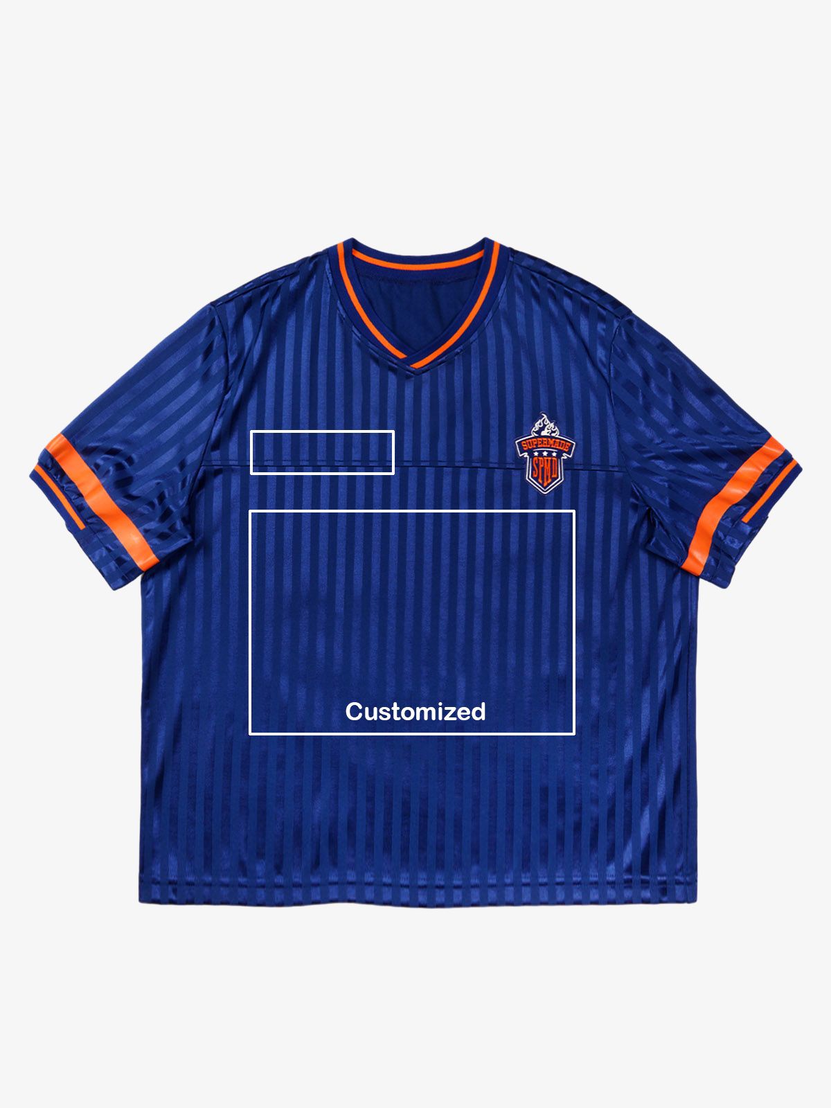 Original Striped Baseball Jersey T-Shirt - 2394 