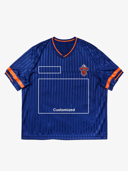 Original Striped Baseball Jersey T-Shirt - 2394 