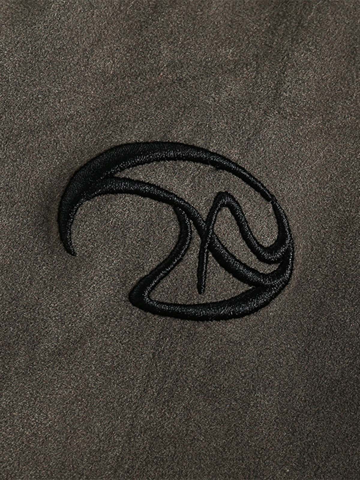 Retro Suede Detroit Motorcycle Jacket 