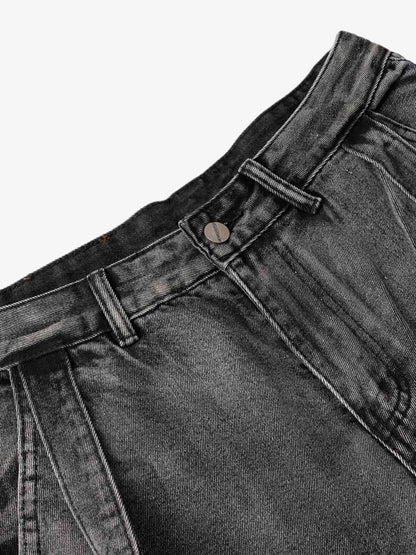 Thesupermade Multi Pocket Cargo Jeans 