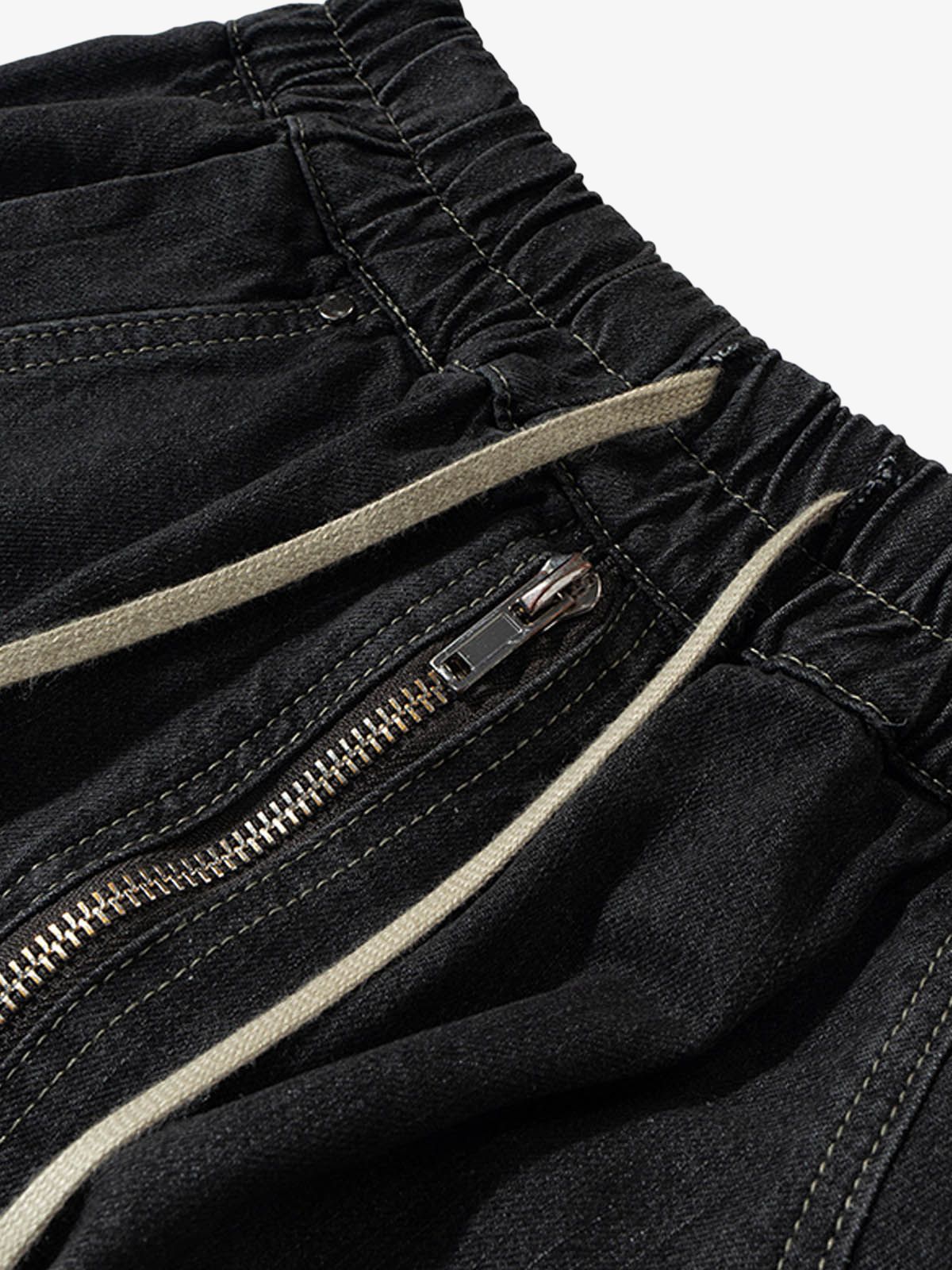 Street RO Washed Denim Cargo Jort 