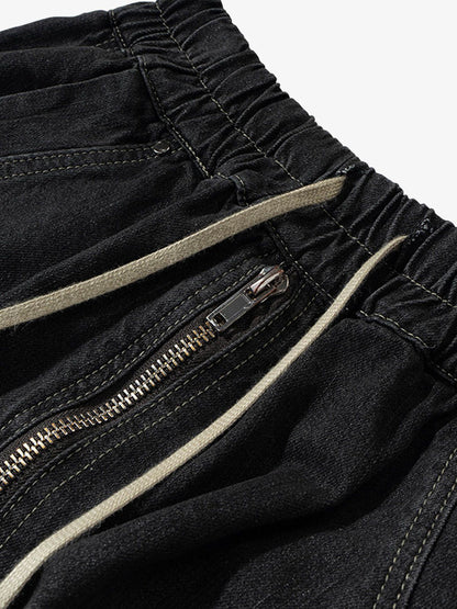 Street RO Washed Denim Cargo Jort 