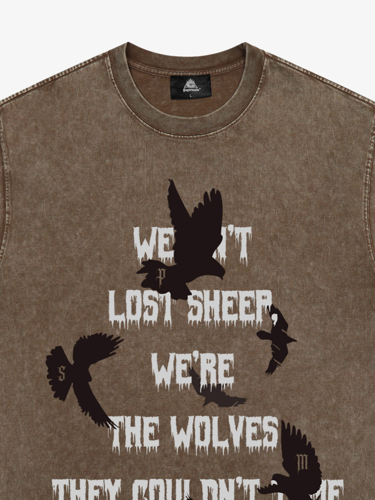 Original Saint Slogan Graphic T-Shirt 